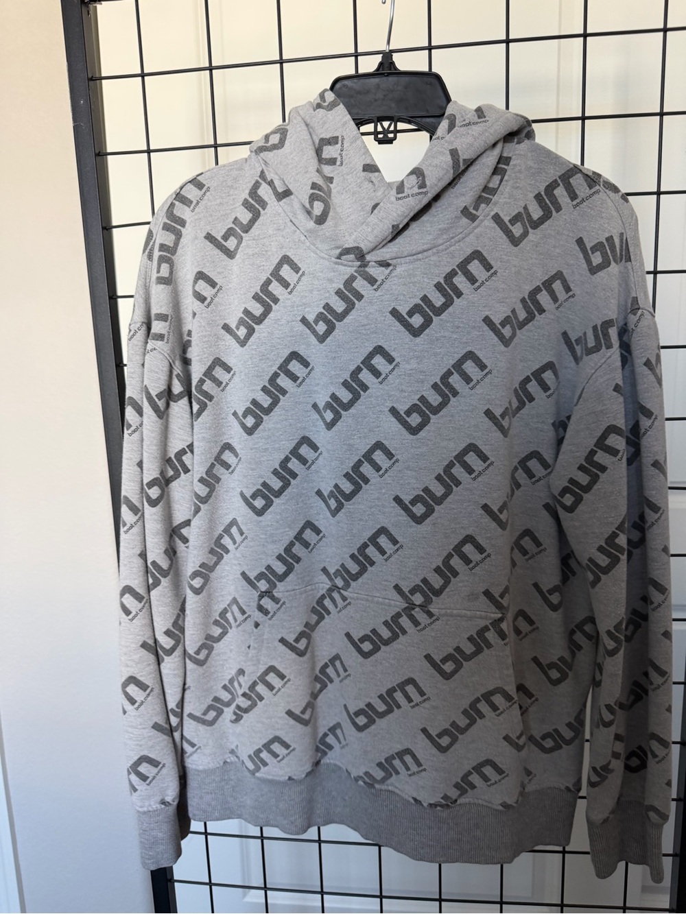 Burn Boot Camp Gray Hoodie